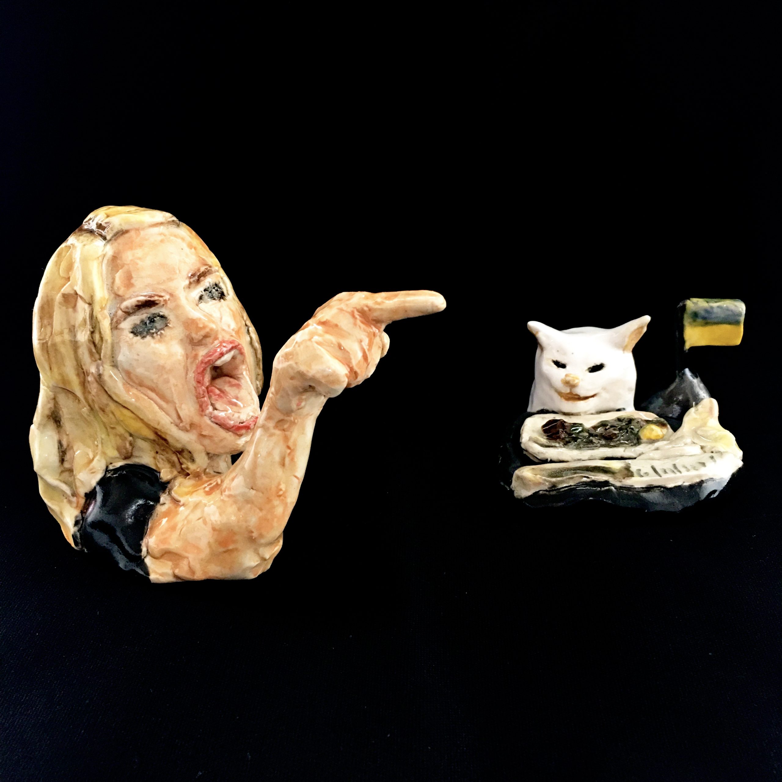 Woman Yelling at a Cat Meme